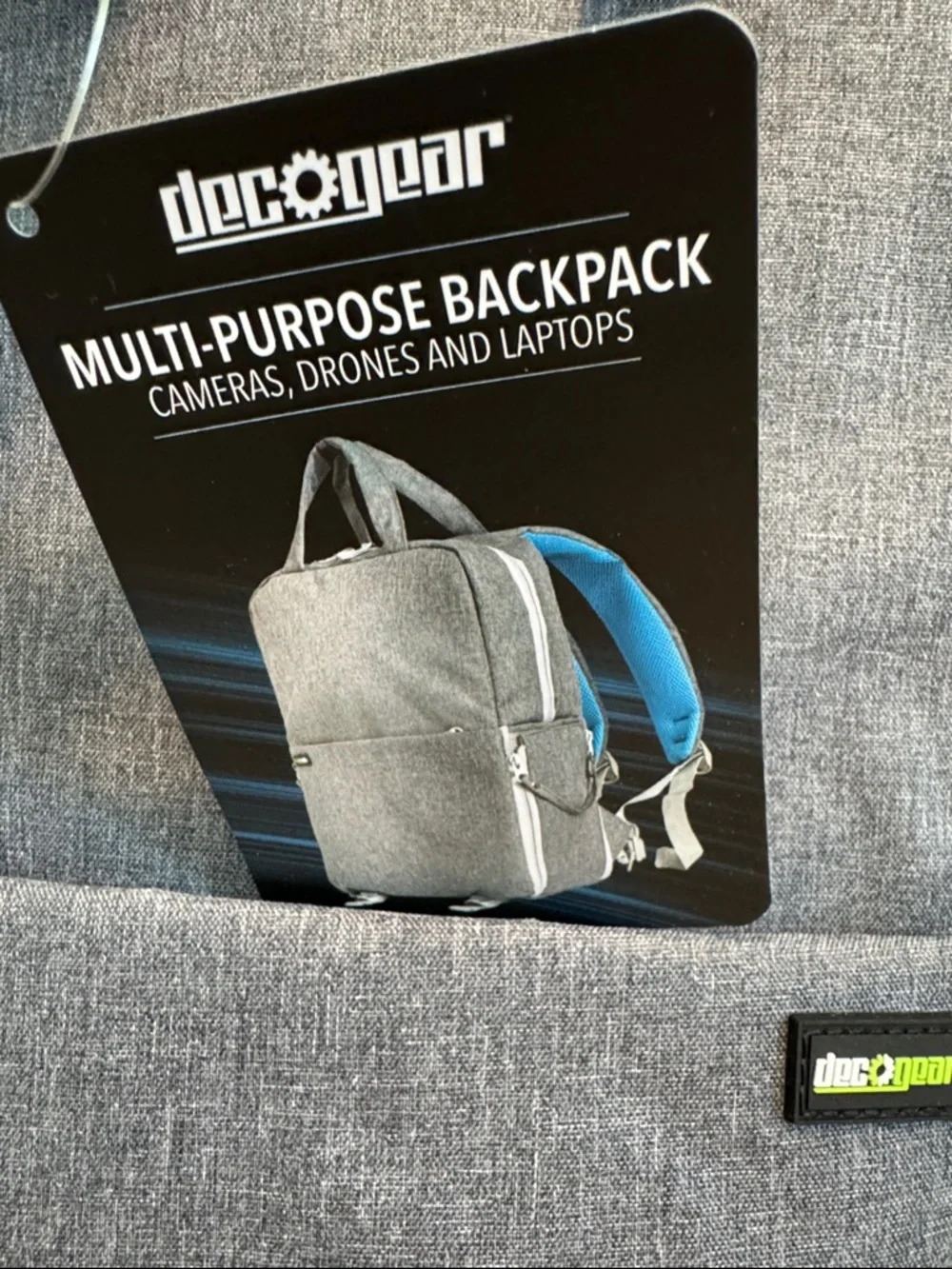 Unknown Brand Gray Multi-Purpose Camera Backpack